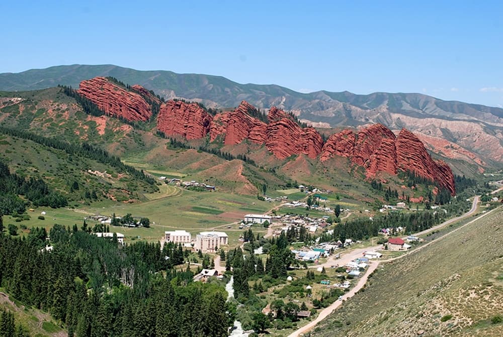 JETI-OGUZ Gorge (Valley of the Seven Bulls) + Hot spring 2